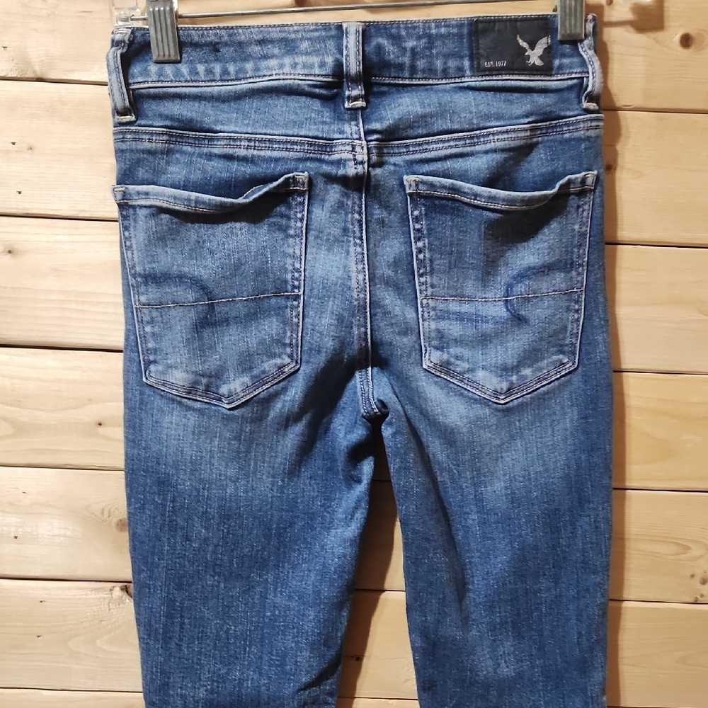 American Eagle Outfitters Womans Jeggings Super Stretch Size 0 High Rise